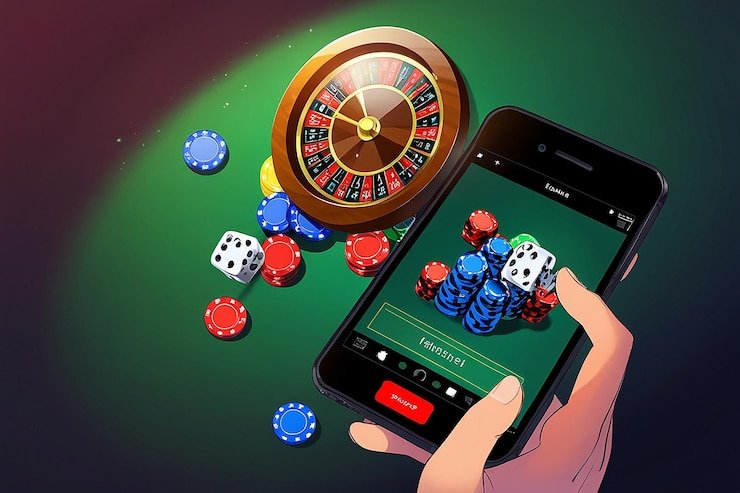 Tampilan permainan Bigger Bass Bonanza dengan tema nelayan dan gulungan slot